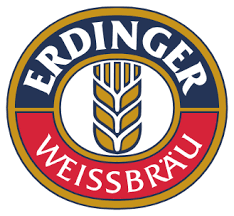 Logo oficial de cervecería Erdinger en formato PNG.