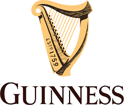 Logo oficial de cervecería Guinness en formato PNG.