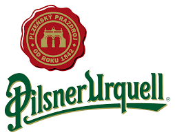 Logo oficial de cervecería Pilsner Urquell en formato PNG.